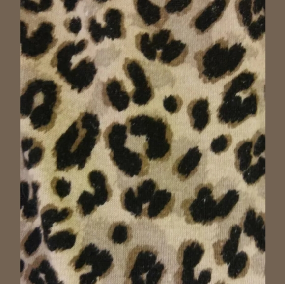 Faded Glory Leopard & Pink Girls Large  Size 10-12 - Picture 3 of 5